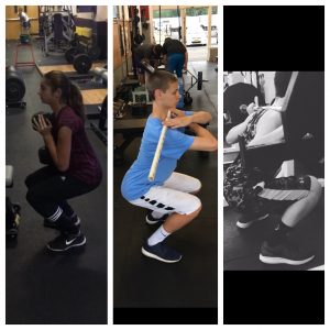Progression is huge in squatting well